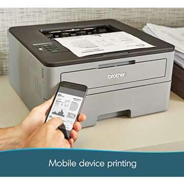 Brother HL-L2350DW Compact Wireless Laser Printer