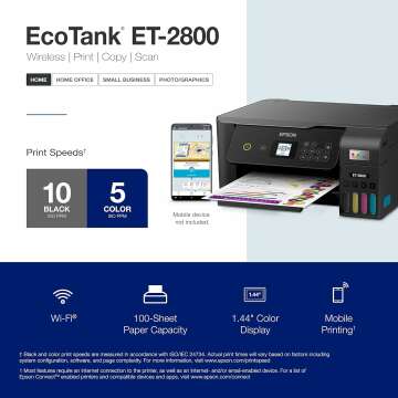 Epson EcoTank ET-2800 Wireless All-in-One Printer