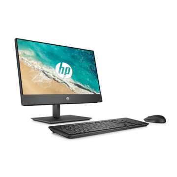 HP ProOne 600 G5 21.5" FHD (1920 x 1080) All-in-One Desktop Computer PC, 9th Gen Hexa-Core i5-9500, 16GB DDR4 RAM, 512GB SSD, DisplayPort, Keyboard & Mouse, WiFi, Windows 10 Pro (Renewed)