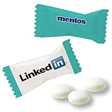 Promotional Items with Your Logo Individually Wrapped Mentos