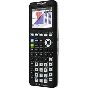 Texas Instruments TI-84 Plus CE Color Graphing Calculator, Black