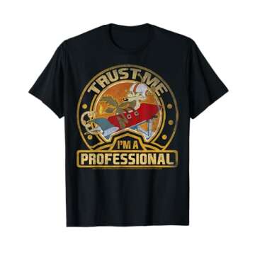 Looney Tunes Wile E. Coyote Trust Me I'm A Professional Short Sleeve T-Shirt