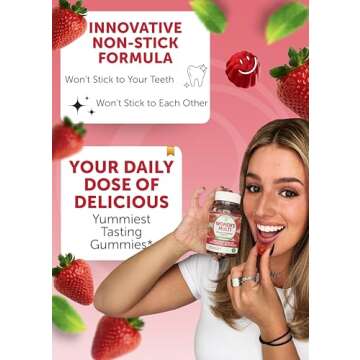 Lunakai USA Made Women’s Multivitamin Gummies - 100% Daily Dose of 16 Nutrients