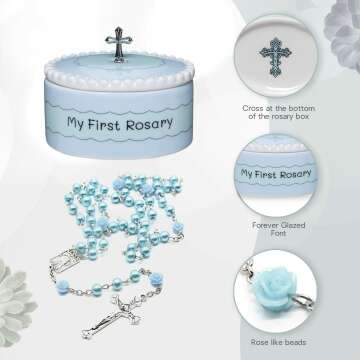 Baby Rosary & Keepsake Box