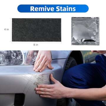 Huotwoe 3PCS Nano Sparkle Cloth Car Scratch Remover - 2024 Upgrade