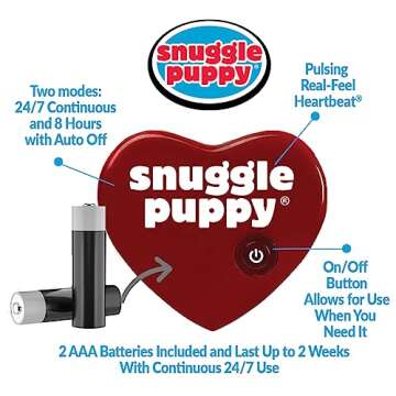 Snuggle Puppy Toy: Combat Dog Anxiety & Provide Comfort