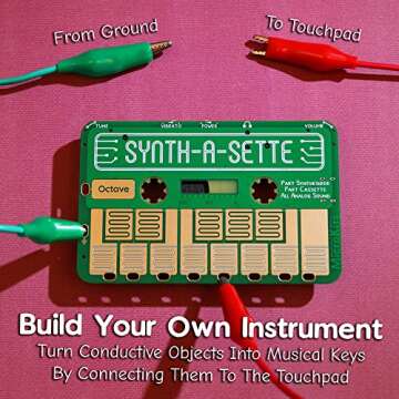 DIY Banana Keyboard Synth: Synth-a-Sette in Cassette Size