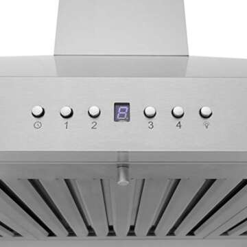 ZLINE 30" Wall Mount Range Hood in Stainless Steel