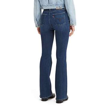 Levi's Women's 726 High Rise Flare Jeans in Indigo