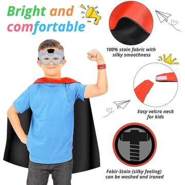 Superhero Capes for Boys