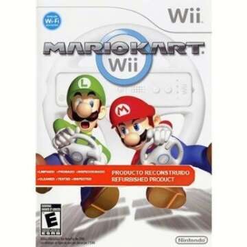 Mario Kart Wii Game Only Renewed for Fun Racing