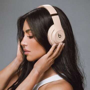 Beats Studio Pro x Kim Kardashian - Wireless Bluetooth Noise Cancelling Headphones - Moon (Renewed)