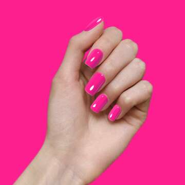 Vishine Hot Pink Nail Gel 15ml | Long-Lasting & DIY