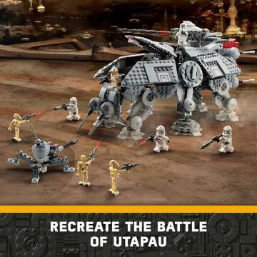 LEGO Star Wars AT-TE Walker 75337 with Clone Troopers