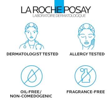 La Roche-Posay Toleraine Skin Care Set | Double Repair Face Moisturizer 100ml & Purifying Foaming Facial Cleanser 50ml | Oil Free Moisturizer & Face Wash For Oily Skin | Formulated with Niacinamide