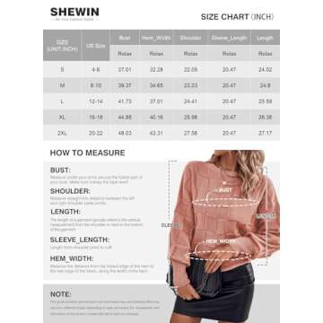 SHEWIN Fall Sweaters for Women 2024 Casual Batwing Sleeve Pullover Tops Loose Crew Neck Lightweight Knit Sweater Womens Clothing Black Small