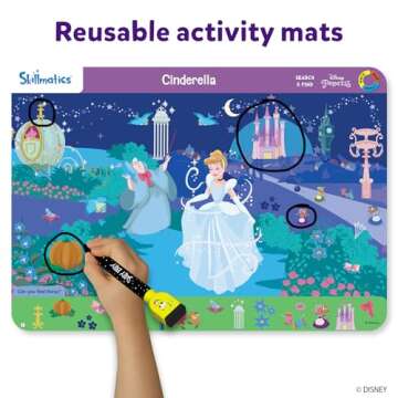 Skillmatics Preschool Learning Activity - Search and Find Disney Princess, Educational Game for Kids, Toddlers Who Love Toys, Art & Craft Activities, Gifts for Girls and Boys Ages 3, 4, 5, 6