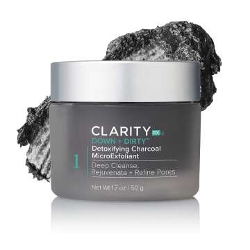 ClarityRx Down + Dirty Detoxifying Charcoal MicroExfoliant for Oily Skin