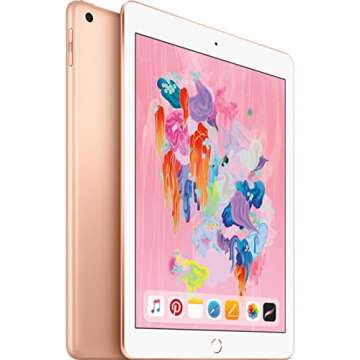 2018 Apple iPad 9.7" WiFi+Cellular, 32GB - Gold Renewed