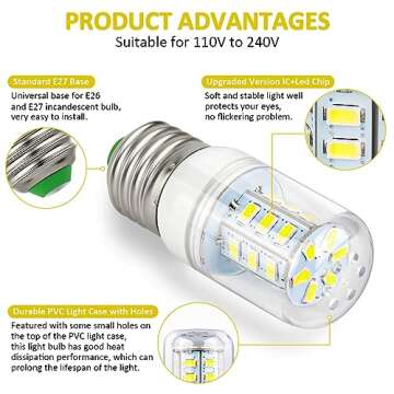 Frigidaire LED Refrigerator Light Bulb Replacement 3.5W