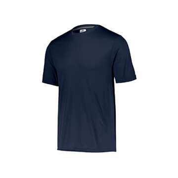 Russell Athletic Men's Short Sleeve Performance T-Shirt, Navy, 4X-Large