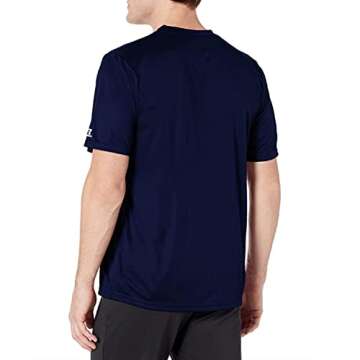 Russell Athletic Men's Short Sleeve Performance T-Shirt, Navy, 4X-Large