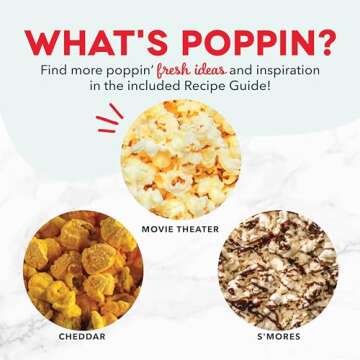 DASH Hot Air Popcorn Popper - Pops 16 Cups Easily