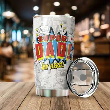 Super Dad Tumbler - Great Gifts for Father's Day