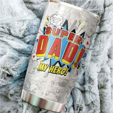 Super Dad Tumbler - Great Gifts for Father's Day