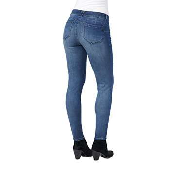 Democracy womens Petite "Ab"solution Jegging Jeans, Blue, 12 Petite US