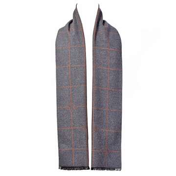 OHAYOMI Men's Winter Fashion Scarf - Soft & Stylish Formal Wear