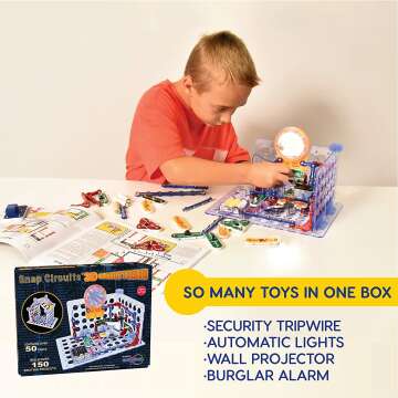 Snap Circuits 3D Electronics Kit for Kids 8+