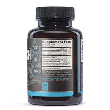 ONNIT Shroom Tech Sport: Clinically Studied Preworkout Supplement with Cordyceps Mushroom (28ct)