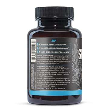 ONNIT Shroom Tech Sport: Clinically Studied Preworkout Supplement with Cordyceps Mushroom (28ct)