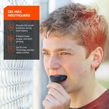 Custom Fit Gel Max Mouth Guard for Heavy Duty Protection