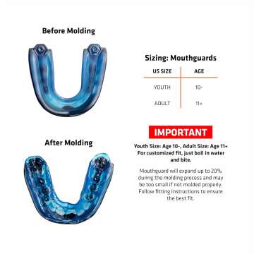 Custom Fit Gel Max Mouth Guard for Heavy Duty Protection