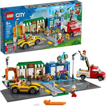 Create Your Own Fun with LEGO City Shopping Street 60306 Kit