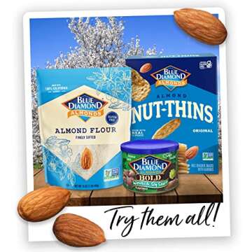 Blue Diamond Almonds, Oven Roasted Dark Chocolate Flavored Snack Nuts Perfect for Snacking, On-the-go, Lunches and More, 40 oz.