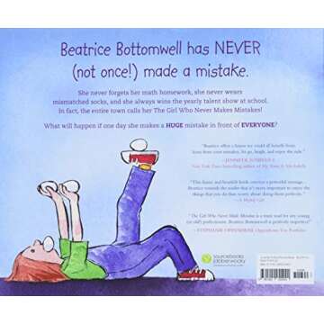 The Girl Who Never Made Mistakes: A Growth Mindset Book for Kids to Promote Self Esteem