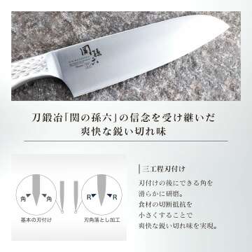 KAI Seki Magoroku Chef Knife Set - 6 Essential Knives