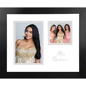 Celebration Frames Mis Quince Frame, Black