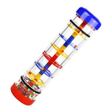 Clifton Mini Plastic Rainmaker 8" Rain Stick Mini Shaker Toy