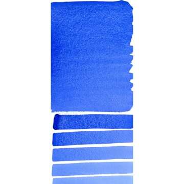 Daniel Smith Extra Fine Watercolor 15ml Paint Tube, Verditer Blue (284600173), 0.5 Ounce (Pack of 1)