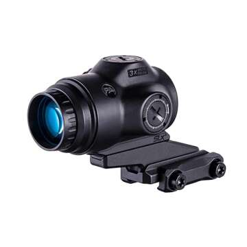 Primary Arms SLX 3X MicroPrism with Red Illuminated ACSS Raptor 5.56/.308 Reticle - Yard