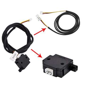 Filament Detection Sensor for 3D Printers - Black