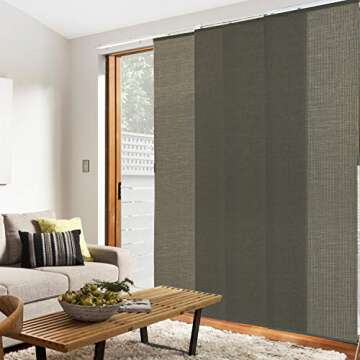 Woven Oolong Vertical Blinds - Elegant Decor Solution