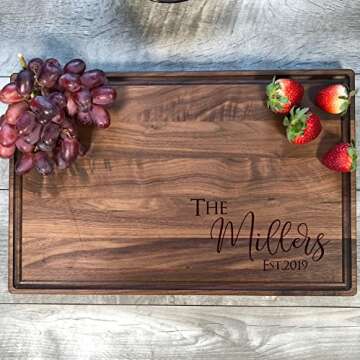 Custom Wedding Cutting Board