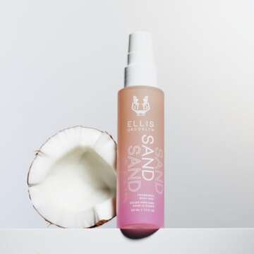 Ellis Brooklyn SAND Hair And Body Mist - Gourmand Musk Perfume with Italian Bergamot, Ginger Lily, & Vanilla Absolute, Vegan Perfume Made In The USA