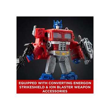 Transformers Generations War for Cybertron: Siege Voyager Class WFC-S11 Optimus Prime Action Figure (Amazon Exclusive)