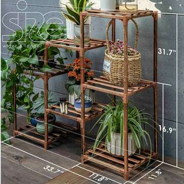 Bamworld Outdoor Plant Stand